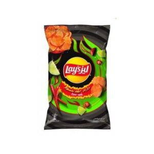 Lays Flamiing Hot Lime 165G