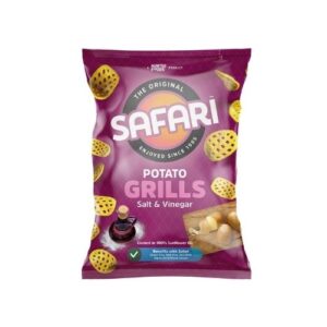 Safari Potato Grills Salt & Vinegar 125G