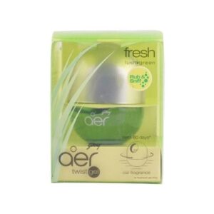 Aer Twist Gel Fresh Lush Green Car Fragrance 45G