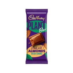 Cadbury Plant Bar Almonds Salted Carmels 90G