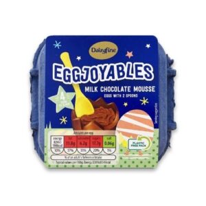 Dairyfine Egg Joyables Milk Chocolate Mousse 144G