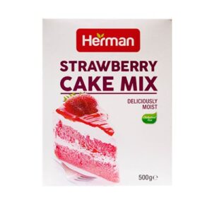 Herman Strawberry Cake Mix 500G
