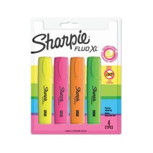 Sharpie Fluo Xl 4P Highlighter Pen
