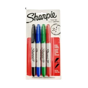 Sharpie 4 Coloured Marke Pens Set