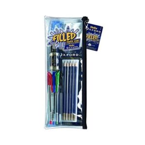Helix Oxford Pencil Case With Stationary Set