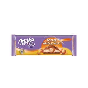 Milka Toffee Whole Nuts Chocolate 300G