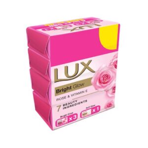 Lux Bright Glow 3P+1 Soft Glow 1 Soap Free