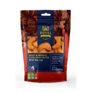 Royal Hot & Spicy Cashew Nuts 100G
