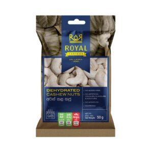 Royal Dehydrated Cashew Nuts 50G