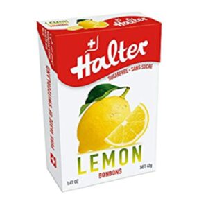 Halter Lemon S/F Bonbon Candies 40G