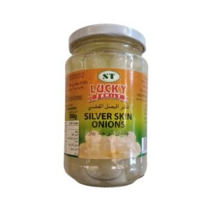Lucky Family Silver Skin Onions 350g