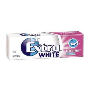 Wrigleys Extra White Bubblemint 10Pce 14G