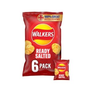 Walkers Ready Salted 6Pack 150G