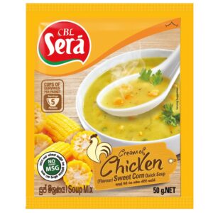 Cbl Sera Cream Of Chicken Sweetcorn Soup Mix 50G