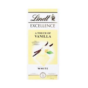 Lindt Excellence A Touch Of Vanilla White 100G