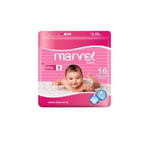 Marvel Baby 3-6Kg S 16 Diapers