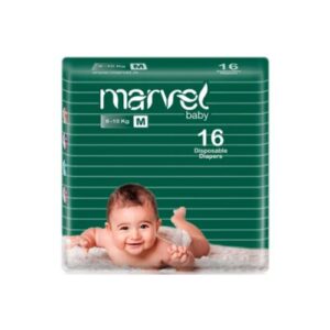 Marvel Baby 6-10Kg M 16 Diapers