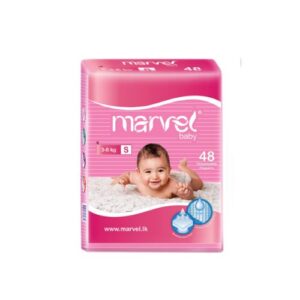 Marvel Baby 3-6Kg S 48 Diapers