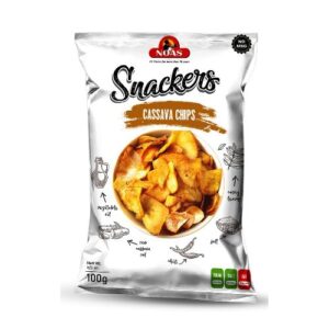 Noas Snackers Cassava Chips Bbq Flv 100G
