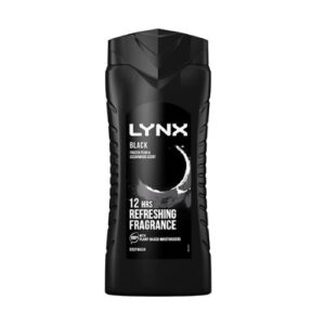 Lynx Black 12H Refreshing Fragrance B/Wsh 225Ml