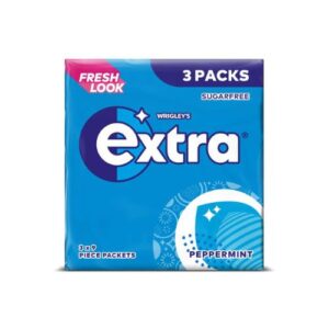 Extra Peppermint Sugar Free 3Pk 37.8G