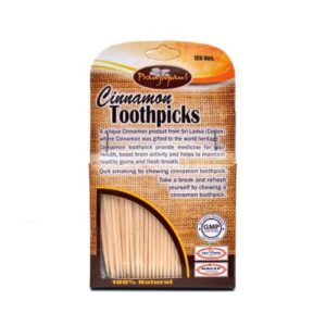 Pranjapani Cinnamon Toothpick Refill Pack 100Pc