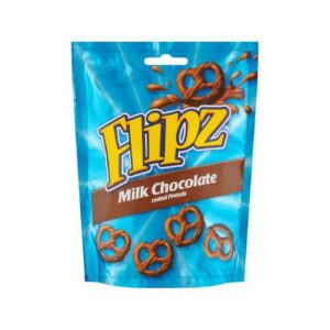 Flipz Milk Chocolate Coated Pretzels 90G
