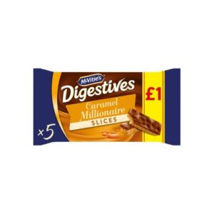 Mcvities Digestive 5 Caramel Wrapped Slices 109.9G