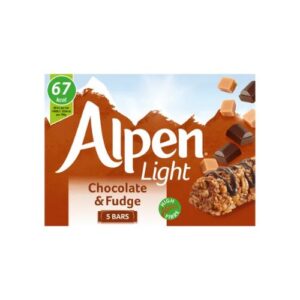 Alpen Light Chocolate & Fudge Cereal Bar 5 Pack 95G