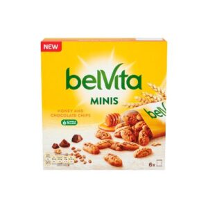 Belvita Minis Honey&Chocolate Chips 6Pk 210G