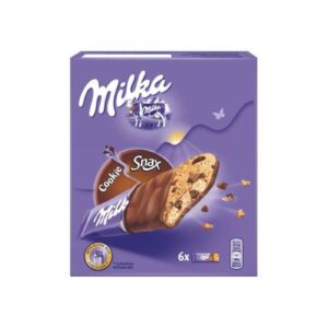 Milka Cookie Snax 6P 165G