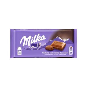 Milka Relleno Con Crema De Cacao 100G