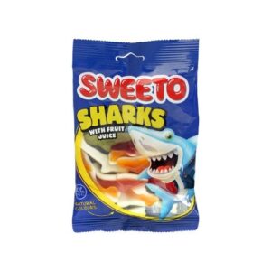 Sweeto Sharks With Fruit Juice 80G