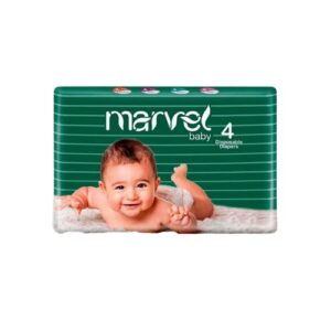 Marvel Baby 6-10Kg Medium 4 Diapers