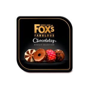 Fox Fabulous Chocolatey Biscuit Selection 365G