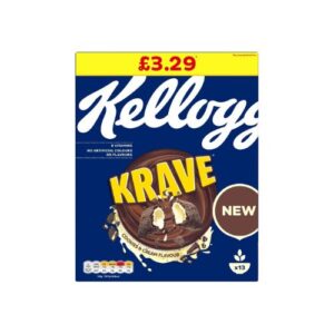 Kelloggs Krave Cookies&Cream Flv 410G