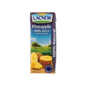Lacnor Pineapple 100% Nas Juice 180Ml
