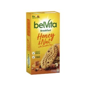 Belvita Original Breakfast Honey & Nut With Choc Chips 300G