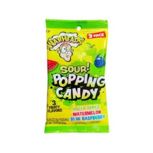 Warheads Sour Popping Candy 3 Fruity Flv 21G