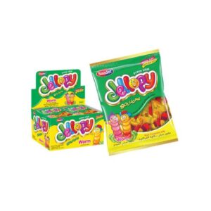 Saadet Jellopy Worm Fruit Flv Jelly 18G