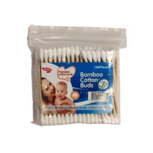 Premium Bamboo Cotton Buds 100P Packet