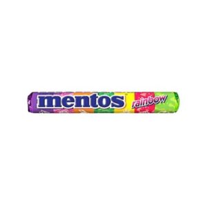 Mentos Chewy Dragees Rainbow Roll 29G