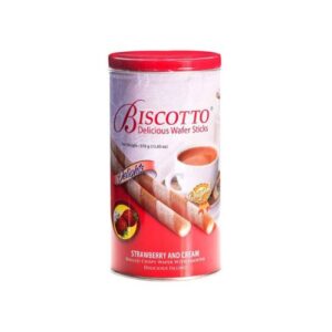 Biscotto Strawberry & Cream Wafer 370G