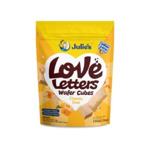 Julies Love Letters Wafer Cubes Cheesy Duo 150G