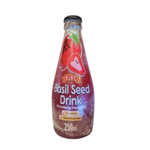 Kist Basil Seed Drink Strawberry Flvr 250Ml