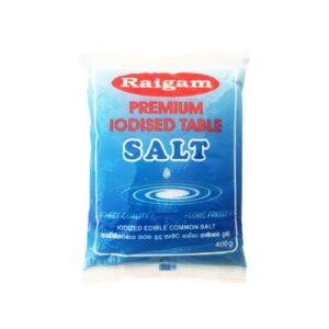 Raigam Premium Iodised Table Salt 400G