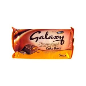 Galaxy Cake Bars Caramel 5P 129.5G