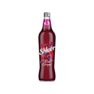 Shloer Red Grape Sparkling Fruit Drink 750Ml