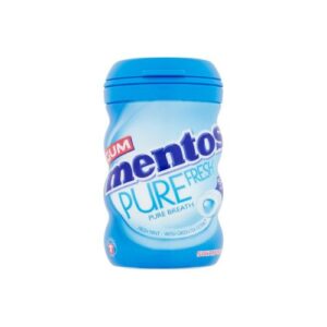 Mentos Pure Fresh Peppermint Gum Bottle 100G