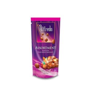 Alfredo Assortment Coated D/Milk Choco 75G